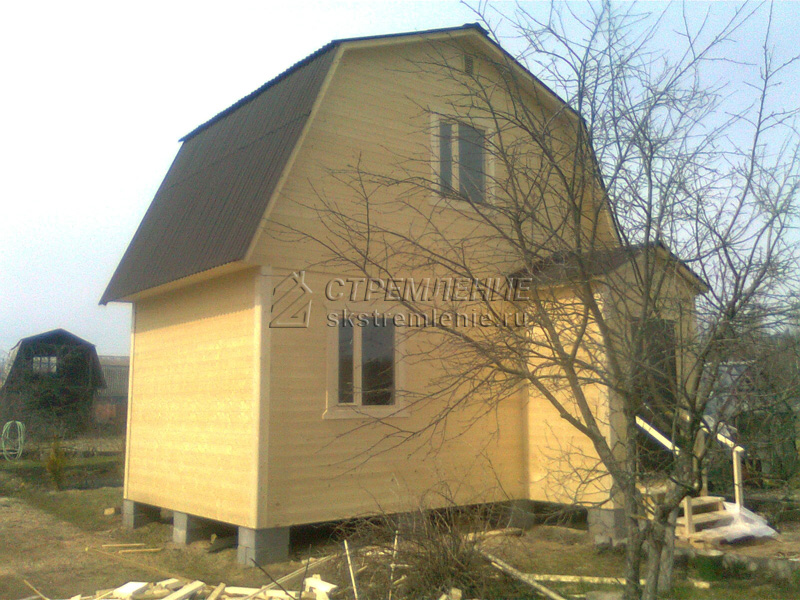 Дом, построенный по каркасной технологии, как идеальный вариант для дачи
